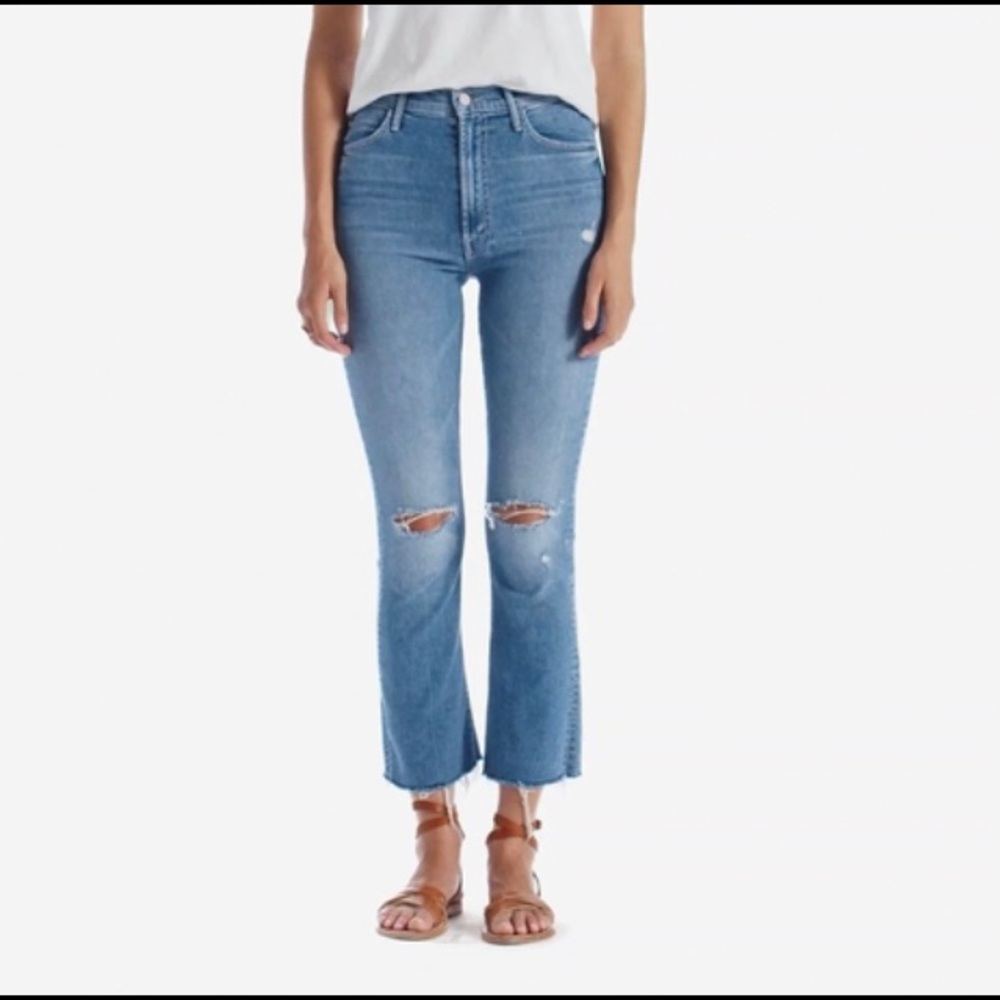 Mother NWT "The Fray" ankle jeans in “Understudy”